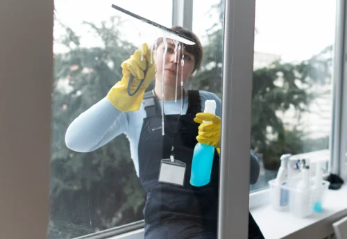 Nettoyage de vitres intérieures et extérieures à Saint-Thual